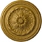 Ekena Millwork Chester Ceiling Medallion (Fits Canopies up to 2 1/4"), 15 3/4"OD x 1 7/8"P, Pharaohs Gold CM15CHPGS - alternate 1